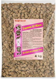 Supravit Hundefutter trocken getreidefrei schmackhaftes Trockenfutter Hund mit Lamm & Reis I Trockenfutter für Hunde mit hochwertigen Proteinen & gesunden Kohlenhydraten I gut verträglich – Bild 1 von 8