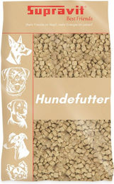Produktbild von Supravit Hundefutter trocken | Huhn mit Mais | schmackhaft und gut verträglich | Hunde Trockenfutter für alle Rassen | enthält wichtige Nähr- und Vitalstoffe 15 kg