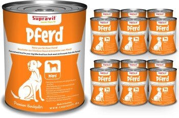 Produktbild von Supravit Hundenassfutter 12 x 410g