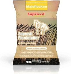 Produktbild von Supravit Maisflocken für Ihr Pferd - hervorragendes Ergänzungsfutter für eine schnelle Gewichtszunahme 20 kg