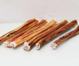 Produktbild von Supravit Ochsenfiesel kurz ca. 20cm 10St. Hundekausnack