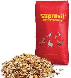 Produktbild von Supravit Reise Taubenfutter 25kg ohne Weizen | hochwertiges Futter für Tauben | optimale Körnermischung vor der Reise für Zucht Tauben | unterstützt die Kondition und Leistungsfähigkeit