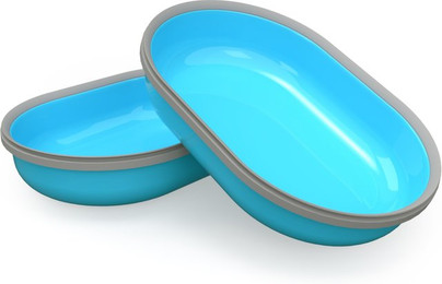 Produktbild von SureFeed Schale 2er Pack blau