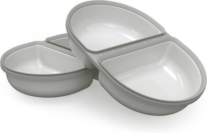 Produktbild von SureFeed Split-Schale 2er Pack Grau