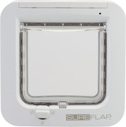Produktbild von SureFlap Mikrochipgesteuerte Katzenklappe weiß