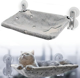 Produktbild von SURFOU Katzen-Hängematte Fensterliege für Katzen 30*60cm