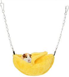 Produktbild von SURFOU Plüsch-Hängemattenbett für Hamster und kleine Haustiere