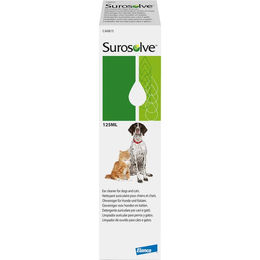 Produktbild von SUROSOLVE Ohrreiniger flüssig f.Hunde/Katzen 125 ml