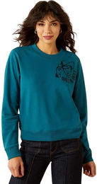 Produktbild von Sweatshirt Damen Ariat Essential Sendero West is Best