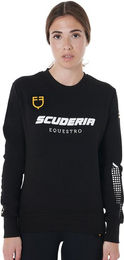 Produktbild von Sweatshirt mit Rundhalsausschnitt, Damen Equestro Scuderia