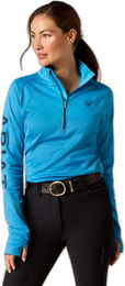 Sweatshirt Reiten 1/2 Reißverschluss Frau Ariat Tek Team – Bild 1 von 2