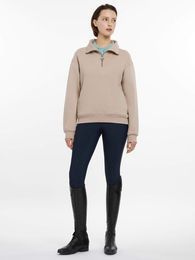 Produktbild von Sweatshirt Reiten 1/4 Reißverschluss Damen LeMieux Keira