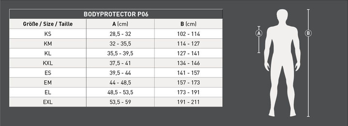 Produktbild von Swing Rückenprotektor P07 Flexible Erwachsene