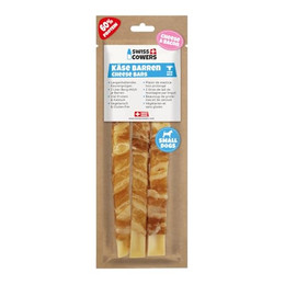Produktbild von Swiss Cowers Hundesnack Cheese Bars Bacon - 80 g
