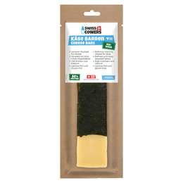 Produktbild von Swiss Cowers Hundesnack Cheese Bars Seaweed - 80 g