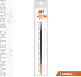 Produktbild von Synthetischer Pinsel AK Interactive Flat taille 1