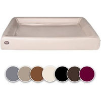 Produktbild von SABRO Hundebett KUDDE aus Kunstleder beige 70 cm 85 cm