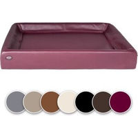 Produktbild von SABRO Hundebett KUDDE aus Kunstleder in Rosa Größe L