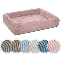 Produktbild von SABRO Hundebett KUDDE Cord Rosa 80 cm