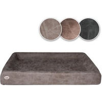 Produktbild von SABRO KUDDE Hundebett aus Wildleder in Taupe XL