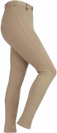 SaddleHugger Reithose Damen mit Mid Grip in Beige – Bild 1 von 1