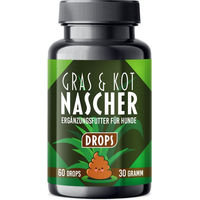 Produktbild von Saint Nutrition Gras und Kotfresser Leckerlis für Tiere zur Unterstützung von Magen und Darm 30 Stück