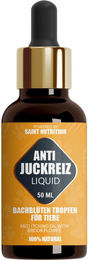 Saint Nutrition Juckreiz Tropfen für Hund und Katze Haut-Fell-Supplement zur Unterstützung von Haut und Fell für alle Altersstufen und Größen 50 ml – Bild 1 von 3