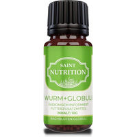 Produktbild von Saint Nutrition Wurm Globuli Futterzusatzmittel für Hunde und Katzen für alle Altersstufen