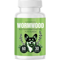 Produktbild von Saint Nutrition Wurm Tabletten zur Unterstützung von Magen-Darm und Immunsystem für Hunde 1000 Stück