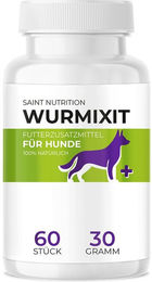 Saint Nutrition Wurmixit Wurm Tabletten zur Verdauungshilfe für Hunde 1000 Stück – Bild 1 von 3