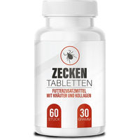 Produktbild von Saint Nutrition® Zecken Tabletten für Hunde und Katzen