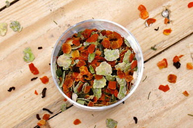 SALiNGO Gemüseflocken Hypoallergen für Hund und Katze 1kg – Bild 1 von 3