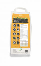 SALiNGO Soft Hundetrockenfutter Huhn mit Banane Getreidefrei Adult 2kg – Bild 1 von 2
