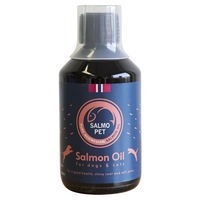 Produktbild von Salmopet Lachsöl Haut-Fell-Supplement für Hunde 300 ml - 300 ml