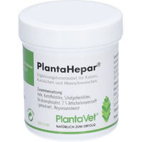 Produktbild von Saluvet PlantaHepar Tabletten zur Unterstützung von Leber und Pankreas für Hunde, Katzen, Kaninchen und Meerschweinchen 100 Stück