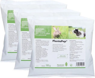 Produktbild von Saluvet PlantaPep Vitaminsupplement für Kaninchen und Nagetiere 100g