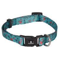 Produktbild von Samar Flamingo Halsband für kleine Tiere in Grün Türkis aus Nylon 20-35 cm 10 mm