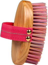 Produktbild von Sammy Einhorn Vollbürste für Pferde aus Holz in Rosa