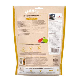 Sammy's Hundesnacks Gourmetstreifen Hühnchen und Lamm Getreidefrei Trockenfleisch für Hunde Adult 6x 180g - 6 x 180 g – Bild 1 von 4