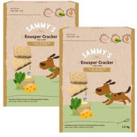 Produktbild von Sammy's Knusper-Cracker Belohnungssnack Geflügel 2x 1 kg - 2 x 1 kg