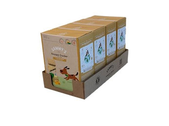 Sammy's Knusper-Cracker Hundesnacks mit Geflügel, Käse und Spinat ohne Zuckerzusatz 4 x 1 kg - 4 x 1 kg – Bild 1 von 5