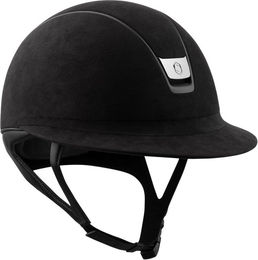 Samshield 2.0 Miss Shield Premium Alcantara Reithelm mit Liner Schwarz Größe 58 M – Bild 1 von 1