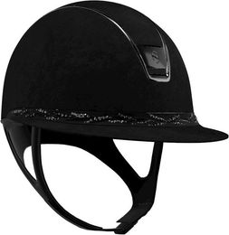 Samshield 2.0 Miss Shield Premium Reithelm für Damen in Schwarz mit Alcantara – Bild 1 von 4