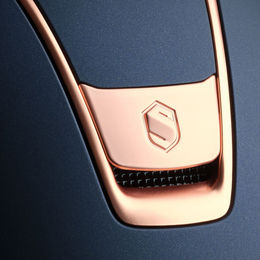 Samshield 2.0 Miss Shield Shadowmatt Reithelm für Damen in Rosa Gold Größe S – Bild 1 von 2