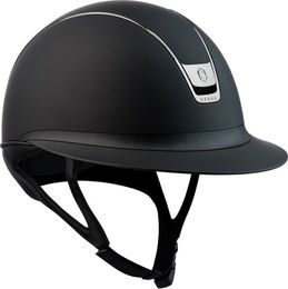 Samshield 2.0 Miss Shield Shadowmatt Reithelm mit 5 Crystals und Liner Schwarz Größe 56 S – Bild 1 von 1