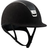 Produktbild von Samshield 2.0 Premium Alcantara Reithelm mit Premium Liner Schwarz Größe 55 M