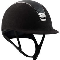 Produktbild von Samshield 2.0 Premium Alcantara Top Leather Reithelm mit Liner Schwarz Größe 57 M