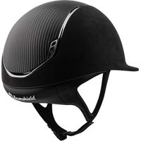 Produktbild von Samshield 2.0 Premium Alcantara Top Leather Reithelm mit Liner Schwarz Größe M