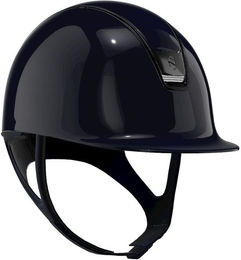Samshield 2.0 Shadowglossy Reithelm mit Liner Blue Black Chrome Größe 54 S – Bild 1 von 1