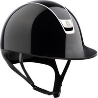 Produktbild von Samshield 2.0 Shadowglossy Reithelm mit Liner Schwarz Größe 55 S